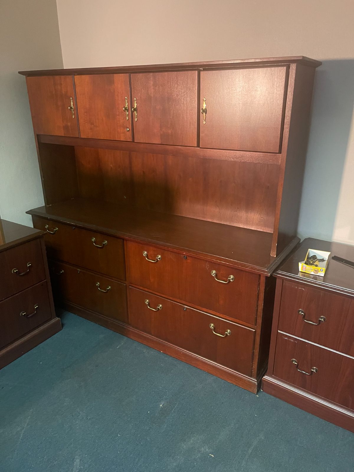 Tradition Credenza with Hutch